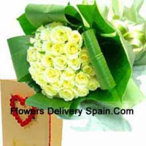 51 Yellow Roses Elegant Bunch