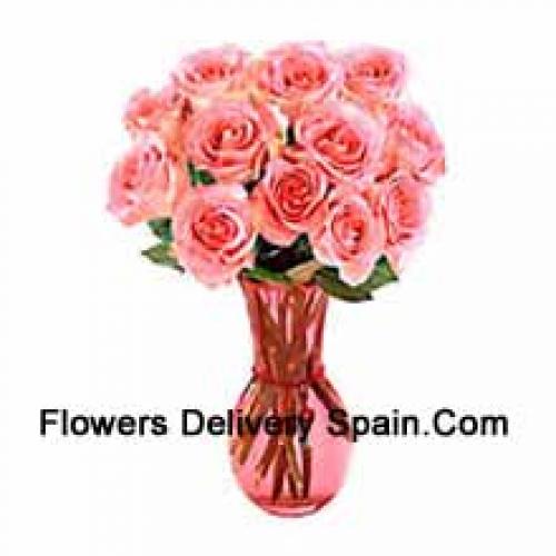 Cute 11 Pink Roses