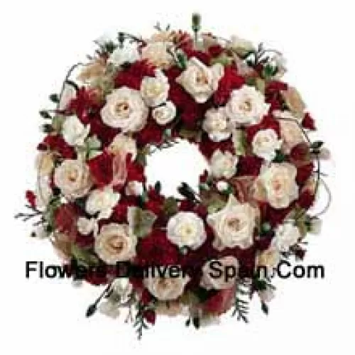 Mixed Flower Wreath