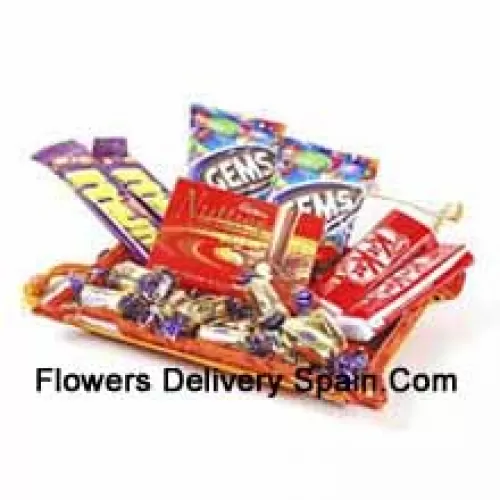 Gift Wrapped Assorted Chocolates (This Product Needs To Be Accompanied With The Flowers)