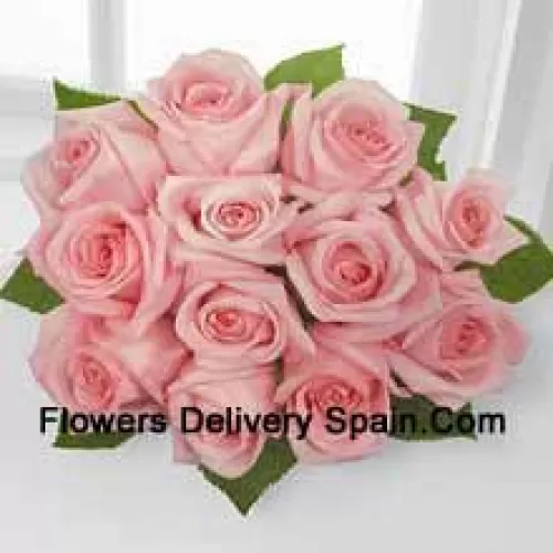 Mazzo di 11 Rose Rosa